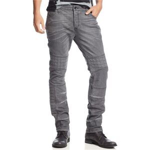 Rogue State Mens Moto Slim Fit Jeans, NWT
